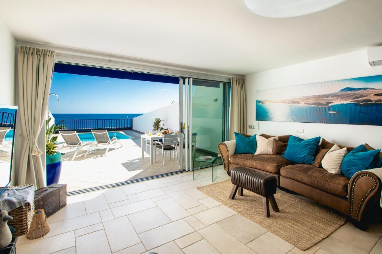 Frontline Villa 25, Modern Coastal Design With Amazing Views Puerto Calero Kültér fotó